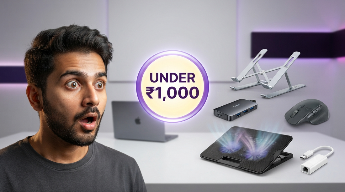 Top 5 Laptop & Computer Gadgets Under ₹1,000 in India (2026)