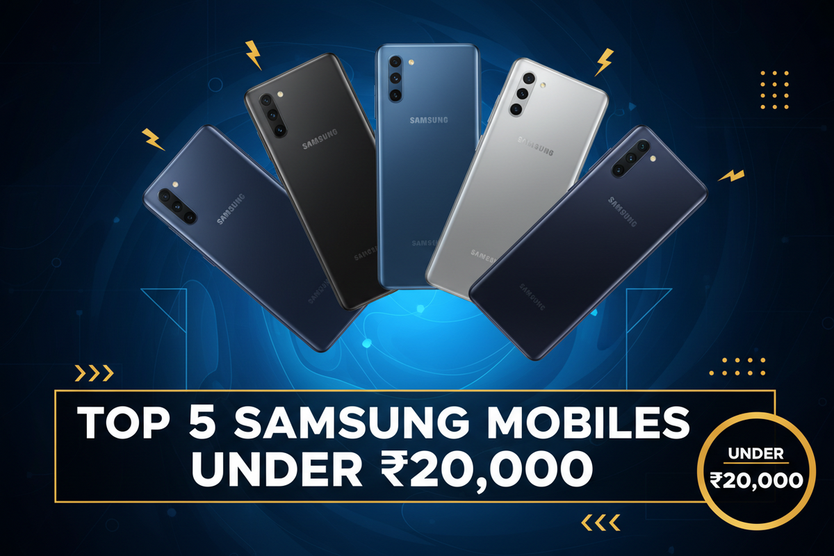Best SMartphones Around ₹20,000 in 2026